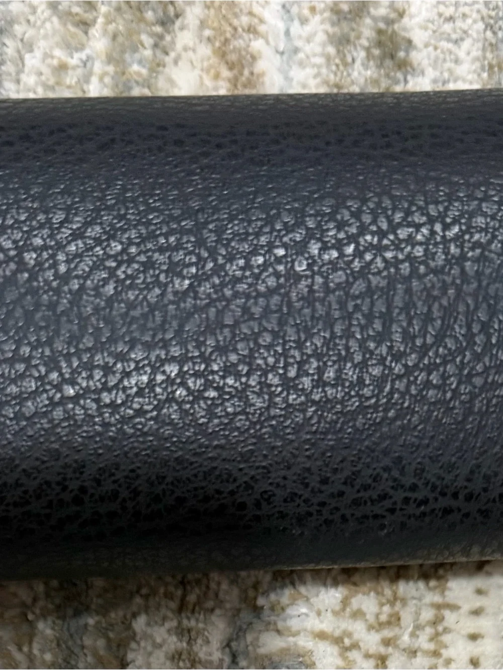 Classic Black Leather Sunglasses Case